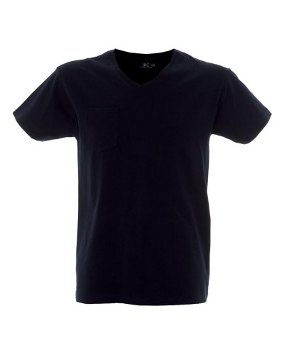 T-shirt uomo scollo a V Cuba Navy