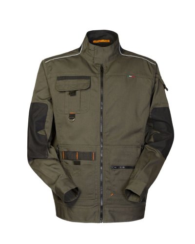 Giubbetto Fangio Army Green / Nero