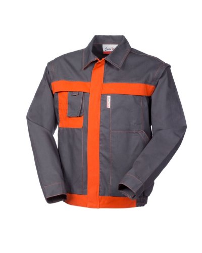 Giacca Seriotech Grigio / Arancio
