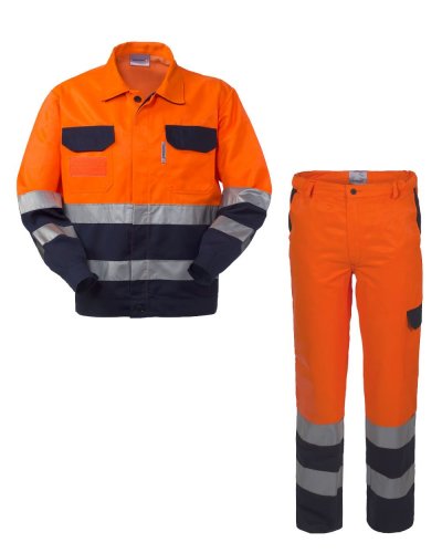 Divisa Lucentex Bicolore Arancio / Blu