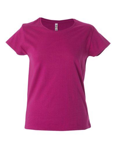 T-shirt girocollo Argentina Lady Fucsia