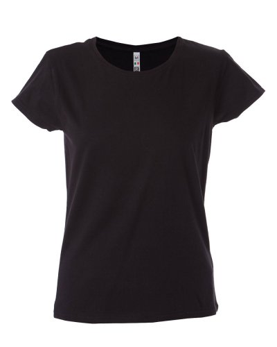 T-shirt girocollo Argentina Lady Black