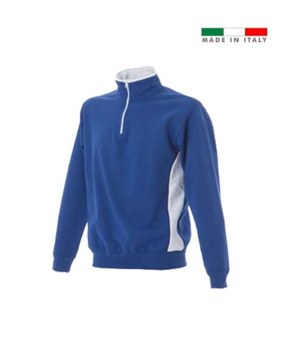 Felpa bicolore made in Italy Bari