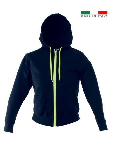 Felpa Donna made in Italy Brescia lady Navy