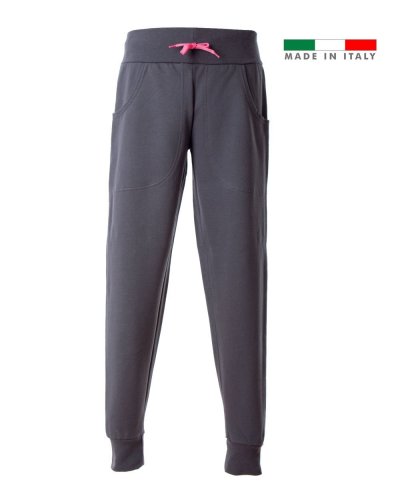 Pantaloni in felpa made in Italy Bergamo Lady