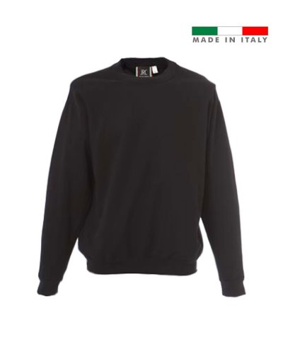 Felpa made in Italy Lecco Black