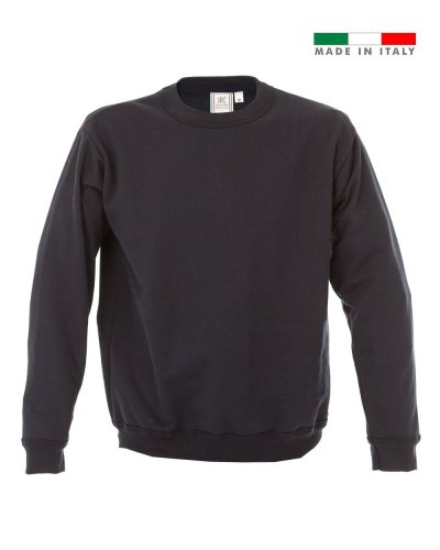 Felpa made in Italy Como Navy