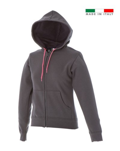 Felpa Donna made in Italy Mantova lady Grey