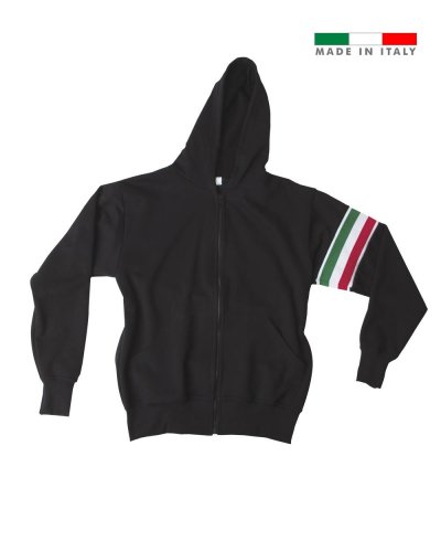 Felpa Donna made in Italy Elba Black