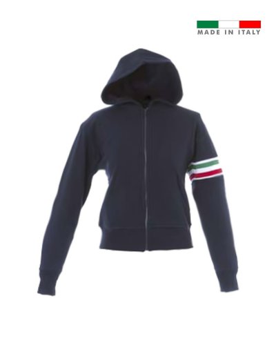 Felpa Donna made in Italy Elba Navy