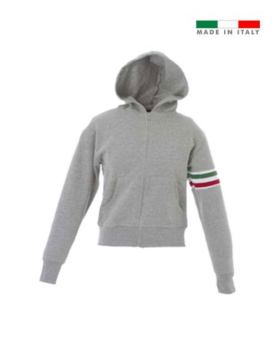 Felpa Donna made in Italy Elba Melange