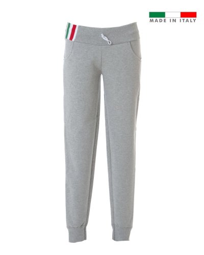 Pantaloni in felpa made in Italy Capri
