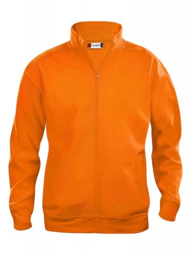 Felpa Basic Cardigan HV Arancio HV