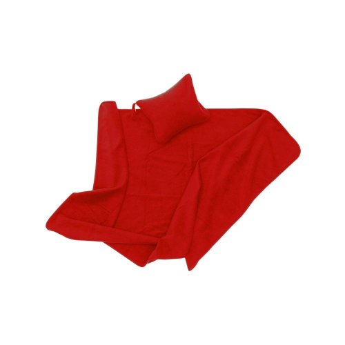 Coperta in pile Becki Rosso