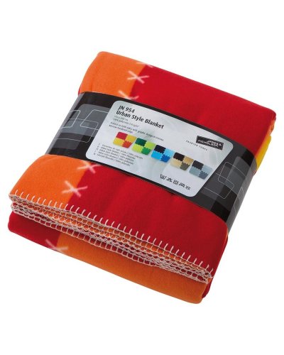 Urban Style Blanket 150x200 Red