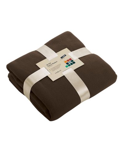 Fleece Blanket 130x170 Brown