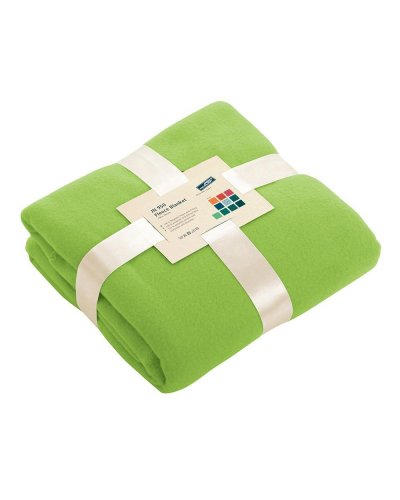 Fleece Blanket 130x170 Lime Green