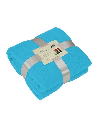 Fleece Blanket 130x170 Turquoise