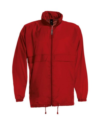 Giacca a vento leggera uomo Sirocco Red