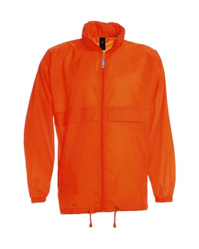 Giacca a vento leggera uomo Sirocco Orange