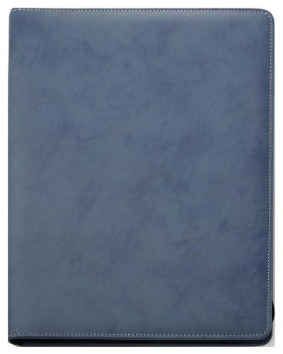 Cartella congresso con vano porta penne Blu