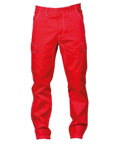 Pantalone Bucarest multitasche Red