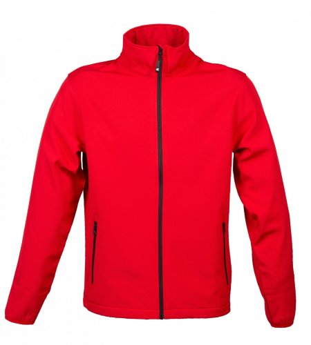 Giubbino Cortina in soft shell a 2 strati impermeabile Red