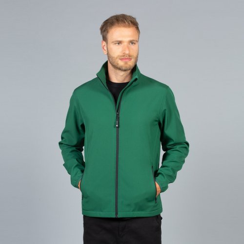 Giubbino Cortina in soft shell a 2 strati impermeabile