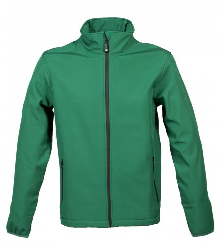 Giubbino Cortina in soft shell a 2 strati impermeabile Green