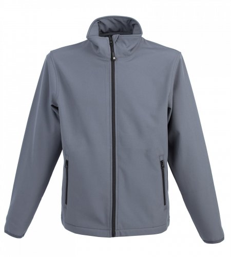 Giubbino Cortina in soft shell a 2 strati impermeabile Grey