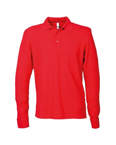Polo manica lunga Tunisi Red