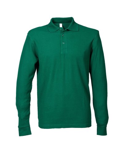 Polo manica lunga Tunisi Green
