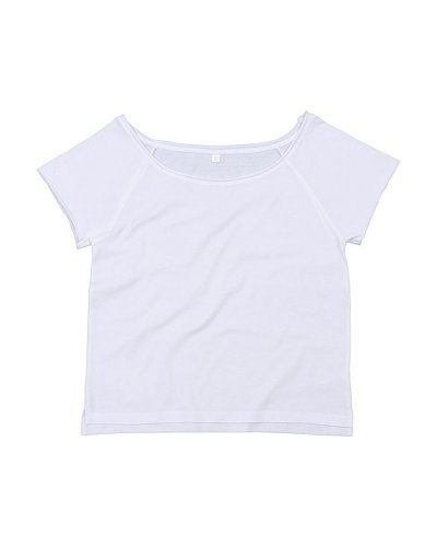 T-shirt manica corta raglan Flash Dance T White