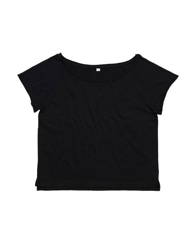 T-shirt manica corta raglan Flash Dance T Black