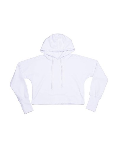 Cropped Hoodie White