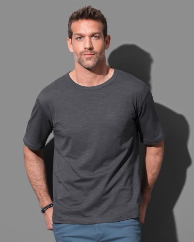 Camiseta orgánica Slub hombre 