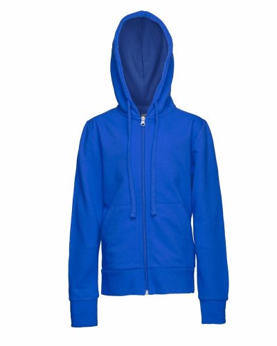 Felpa cappuccio french terry zip lunga bambino Royal Sport