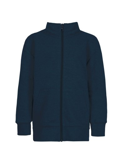 Jacket Bambino French Terry Blu