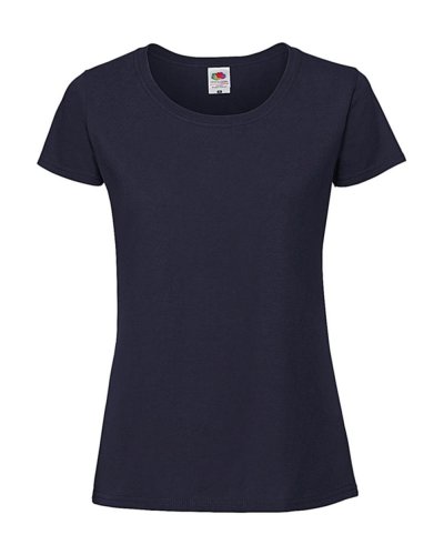 T-shirt donna Iconic 195 Ringspun Premium Deep navy