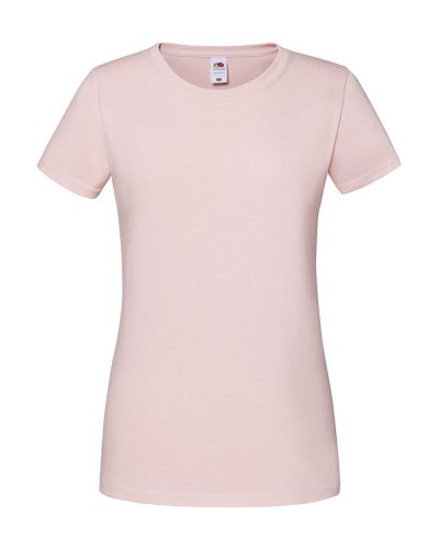 T-shirt donna Iconic 195 Ringspun Premium Powder Rose