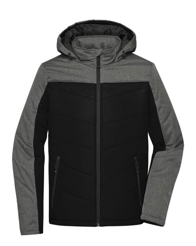 Men's Winter Jacket Black/Anthracite-Melange