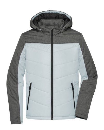 Men's Winter Jacket Silver/Anthracite-Melange