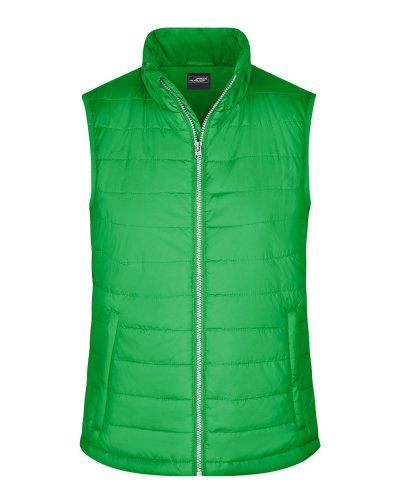 Ladies' Padded Vest Green