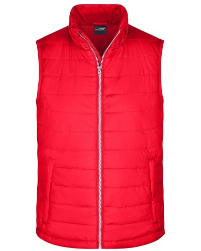 Men's Padded Vest Red