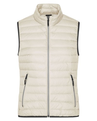 Ladies' Down Vest Off-White/off-white
