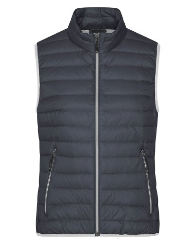Ladies' Down Vest Graphite/silver