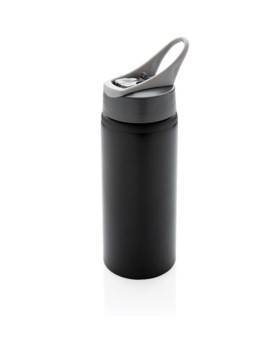Bottiglia sportiva in alluminio 600 ml Nero