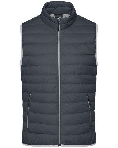 Men's Down Vest Graphite/silver