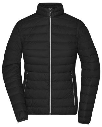 Ladies' Down Jacket Black/Silver