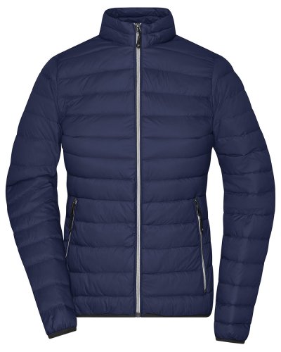 Ladies' Down Jacket Navy/Silver
